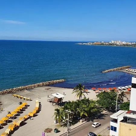 Apartment Acogedor Frente Al Mar Palmeto 1 P8 Cartagena